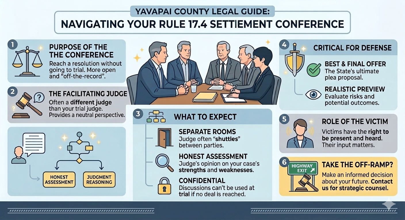 What is a Rule 17.4 Settlement Conference